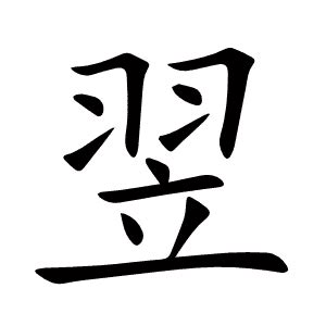 翌同音字|翌字的解释